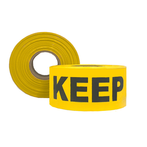 Keep clear barrier tape